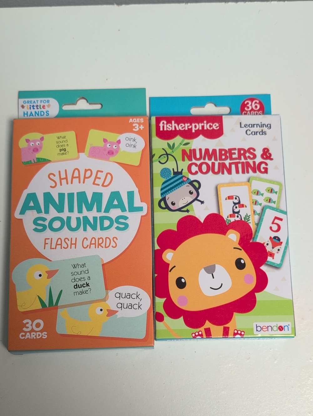 ❤️New❤️ Toddler Flashcards Set Of Two Brand New Preschool 3+ Child Educational